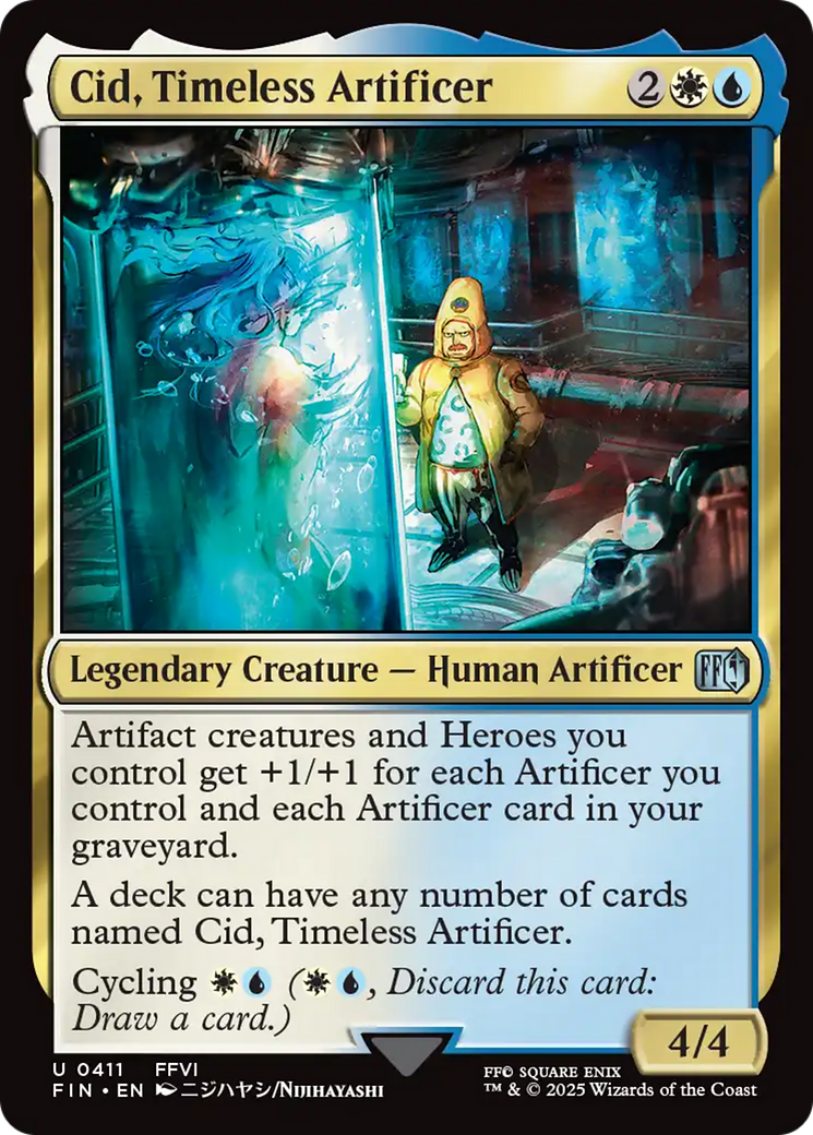 Cid, Timeless Artificer (0411) [FINAL FANTASY] | Good Games Morley