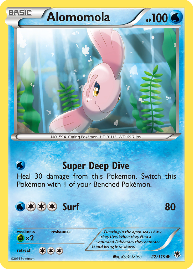 Alomomola (22/119) [XY: Phantom Forces] | Good Games Morley