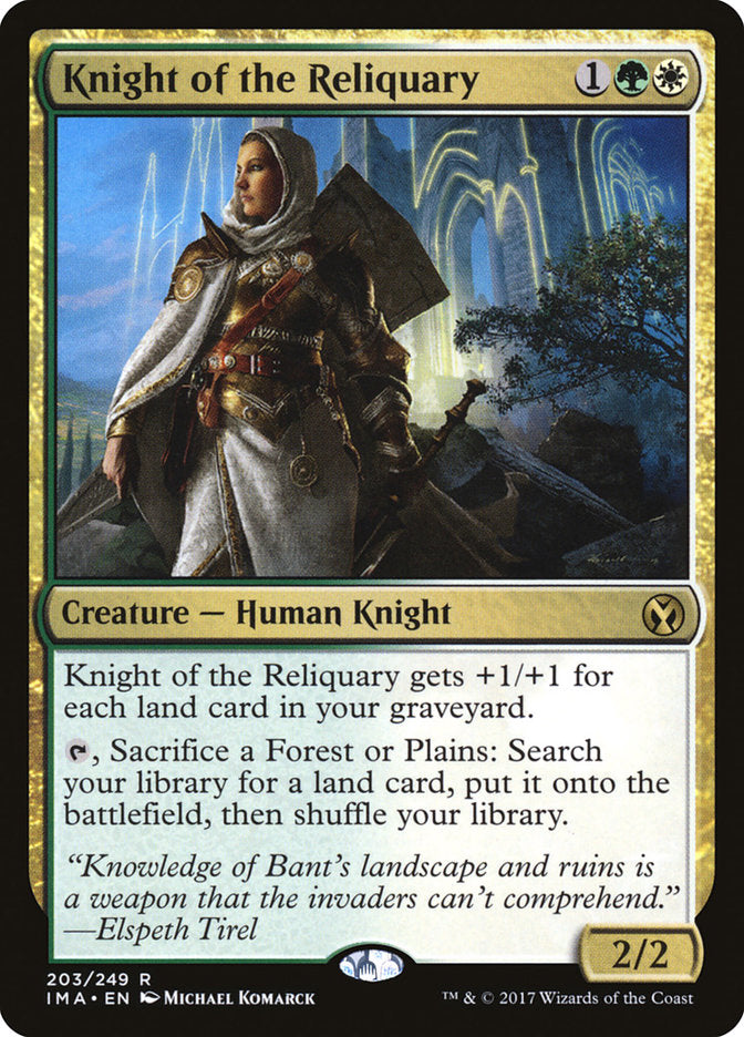 Knight of the Reliquary 203/249 (Iconic Masters)  | Good Games Morley