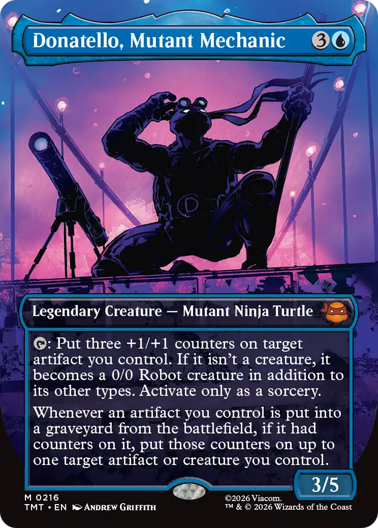 Donatello, Mutant Mechanic (Borderless) [Teenage Mutant Ninja Turtles] | Good Games Morley