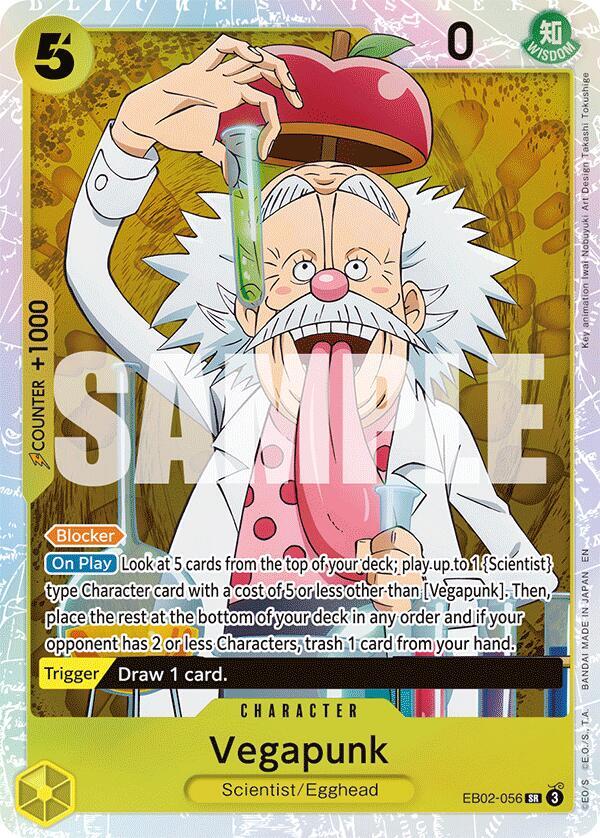Vegapunk EB02-056 (Extra Booster: Anime 25th Collection)  - Foil | Good Games Morley