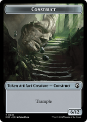 Construct // Myr Double-Sided Token [Modern Horizons 3 Commander Tokens] | Good Games Morley