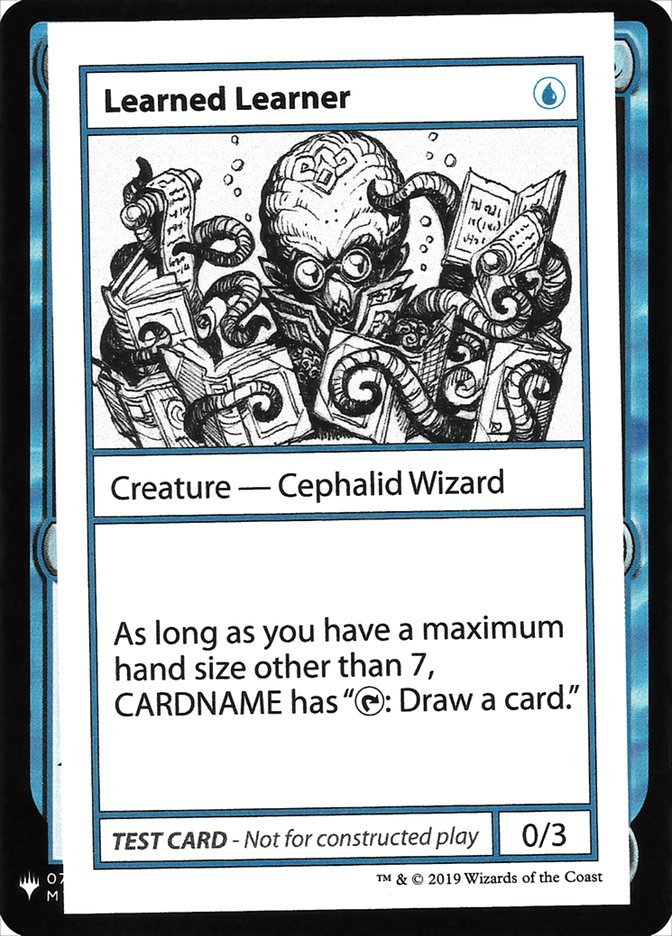 Learned Learner [Mystery Booster Playtest Cards] | Good Games Morley
