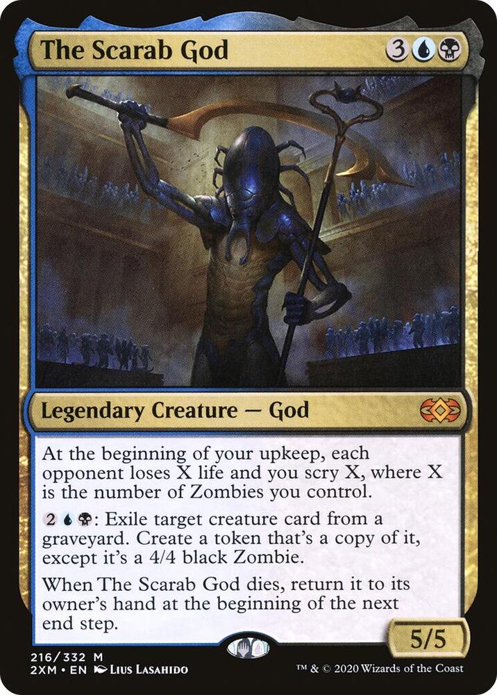 The Scarab God 216/332 (Double Masters)  | Good Games Morley