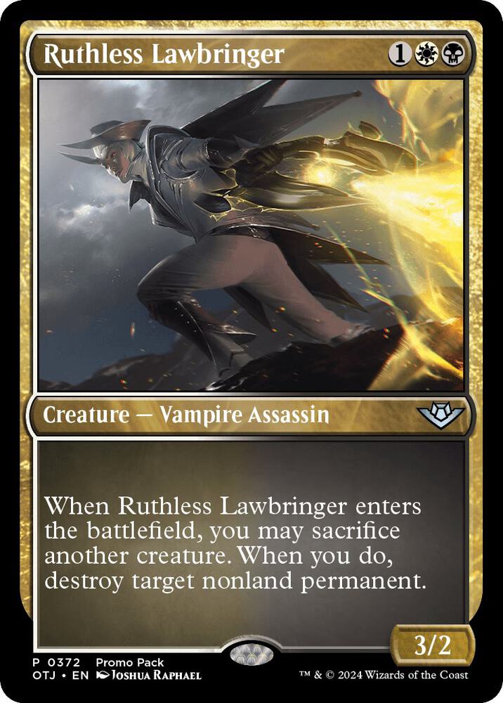 Ruthless Lawbringer 372/286 (Promo Pack: Outlaws of Thunder Junction)  | Good Games Morley