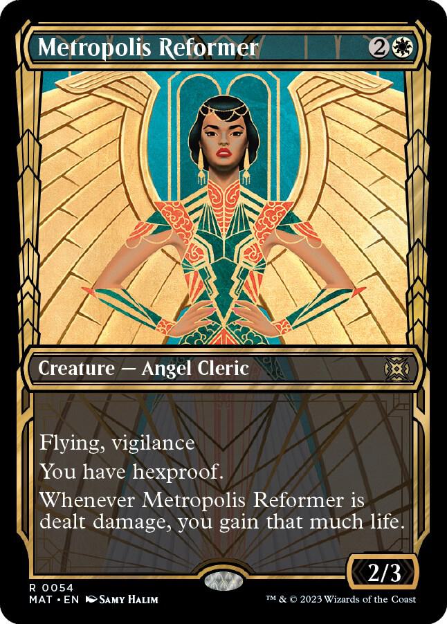 Metropolis Reformer 54/50 (March of the Machine: The Aftermath)  - Showcase Foil | Good Games Morley