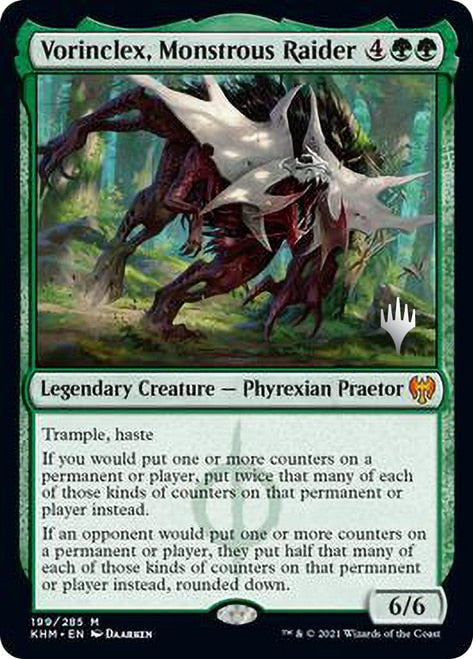 Vorinclex, Monstrous Raider (Promo Pack) [Kaldheim Promos] | Good Games Morley