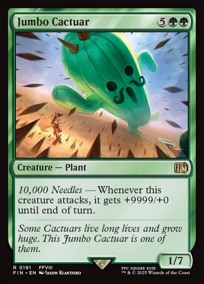 Jumbo Cactuar 191 (FINAL FANTASY)  | Good Games Morley