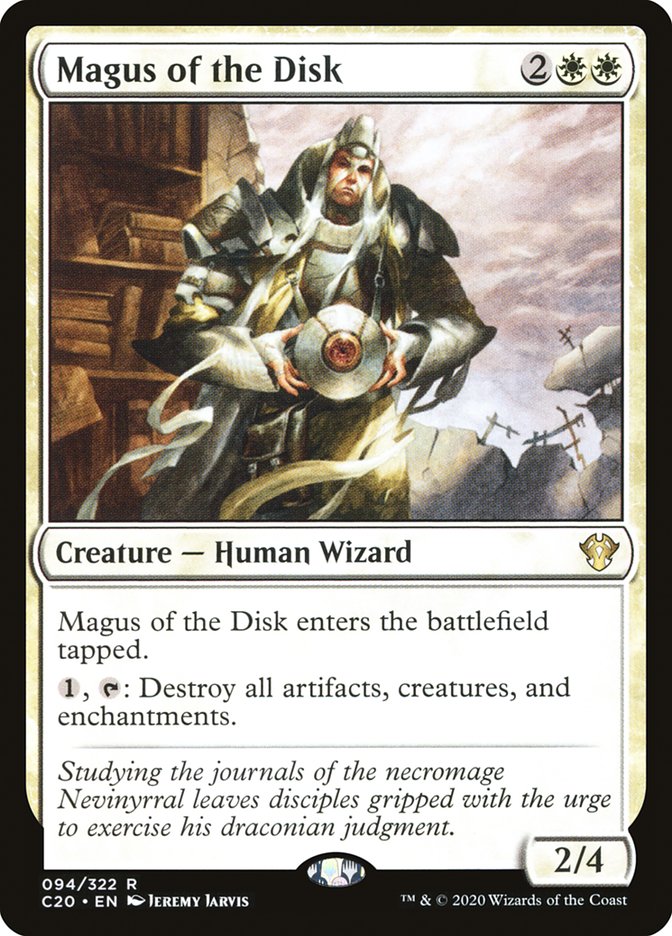 Magus of the Disk 94/322 (Commander 2020)  | Good Games Morley