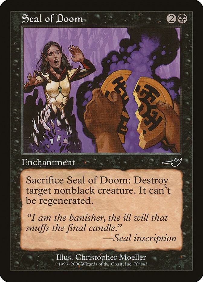 Seal of Doom 70/143 (Nemesis)  - Foil | Good Games Morley