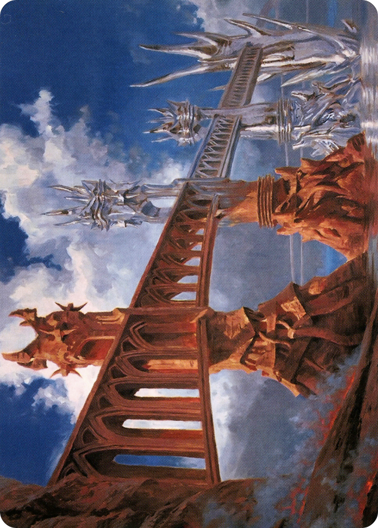 Silverbluff Bridge Art Card [Modern Horizons 2 Art Series] | Good Games Morley