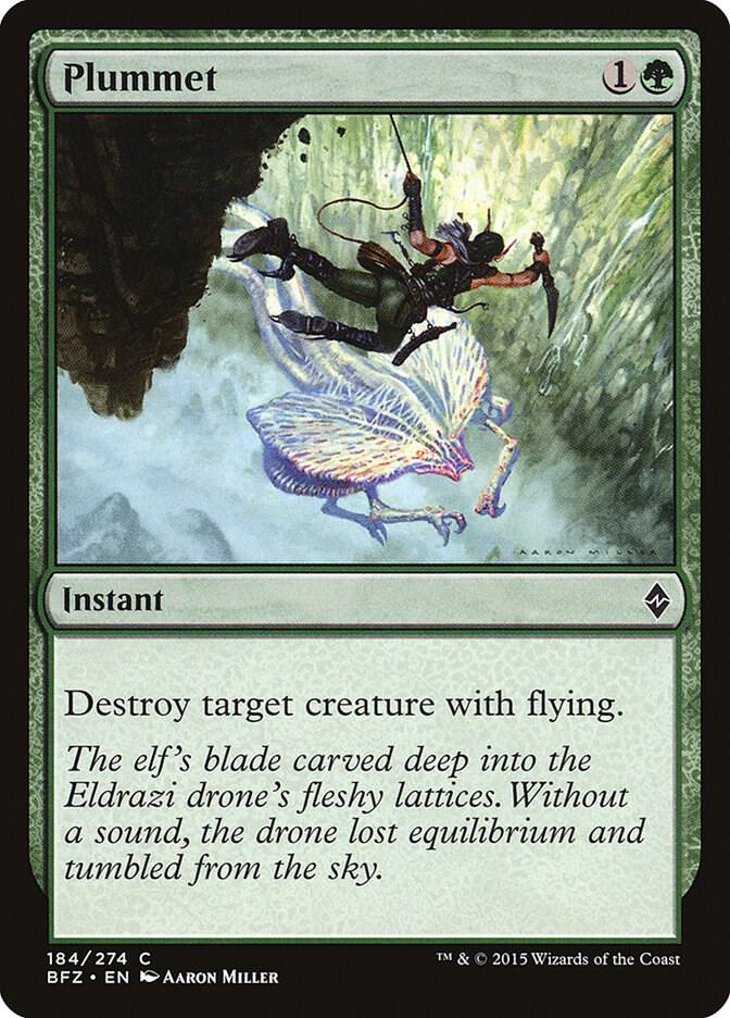Plummet 184/274 (Battle for Zendikar)  | Good Games Morley