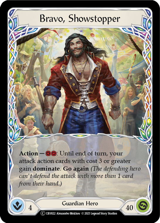 Bravo, Showstopper [U-CRU022] (Crucible of War Unlimited)  Unlimited Normal | Good Games Morley