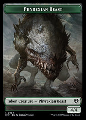Eldrazi Scion // Phyrexian Beast Double-Sided Token [Commander Masters Tokens] | Good Games Morley