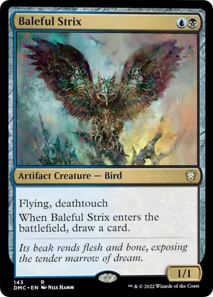 Baleful Strix 143/50 (Commander: Dominaria United)  | Good Games Morley