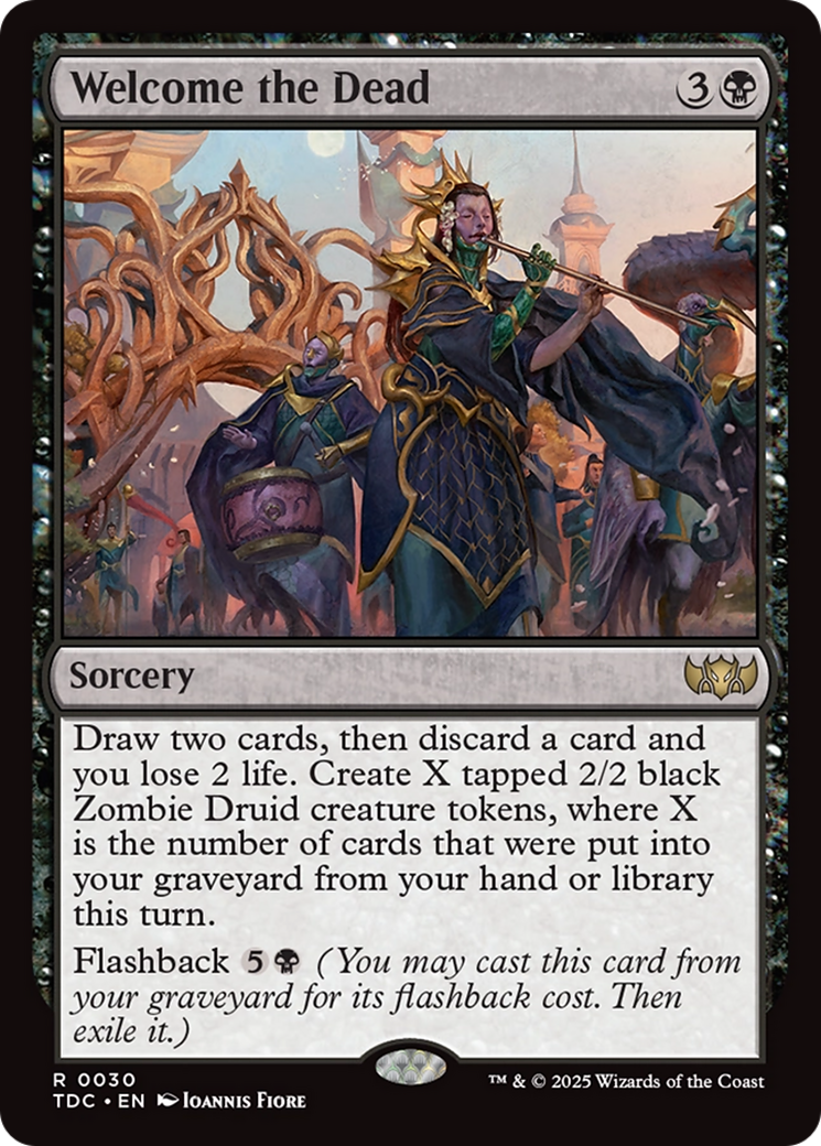 Welcome the Dead [Tarkir: Dragonstorm Commander] | Good Games Morley
