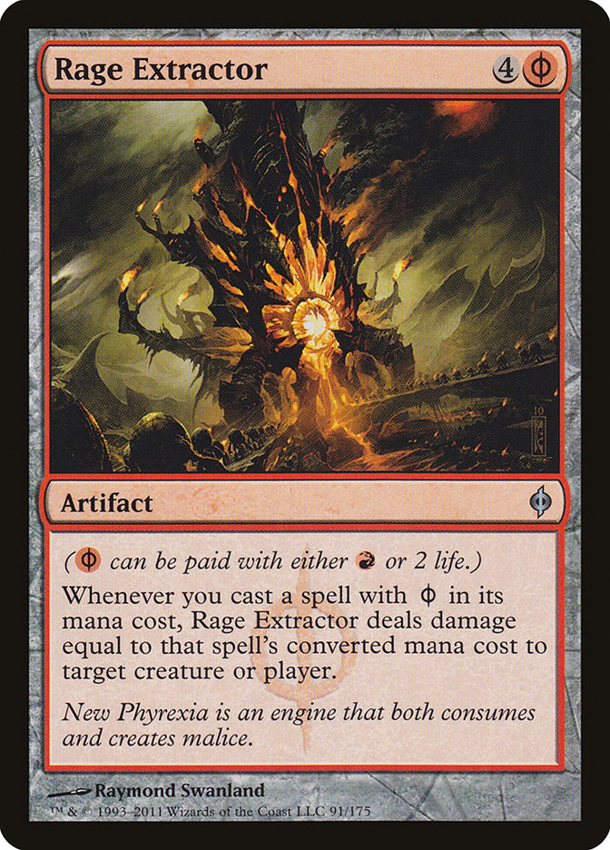 Rage Extractor 91/175 (New Phyrexia)  | Good Games Morley