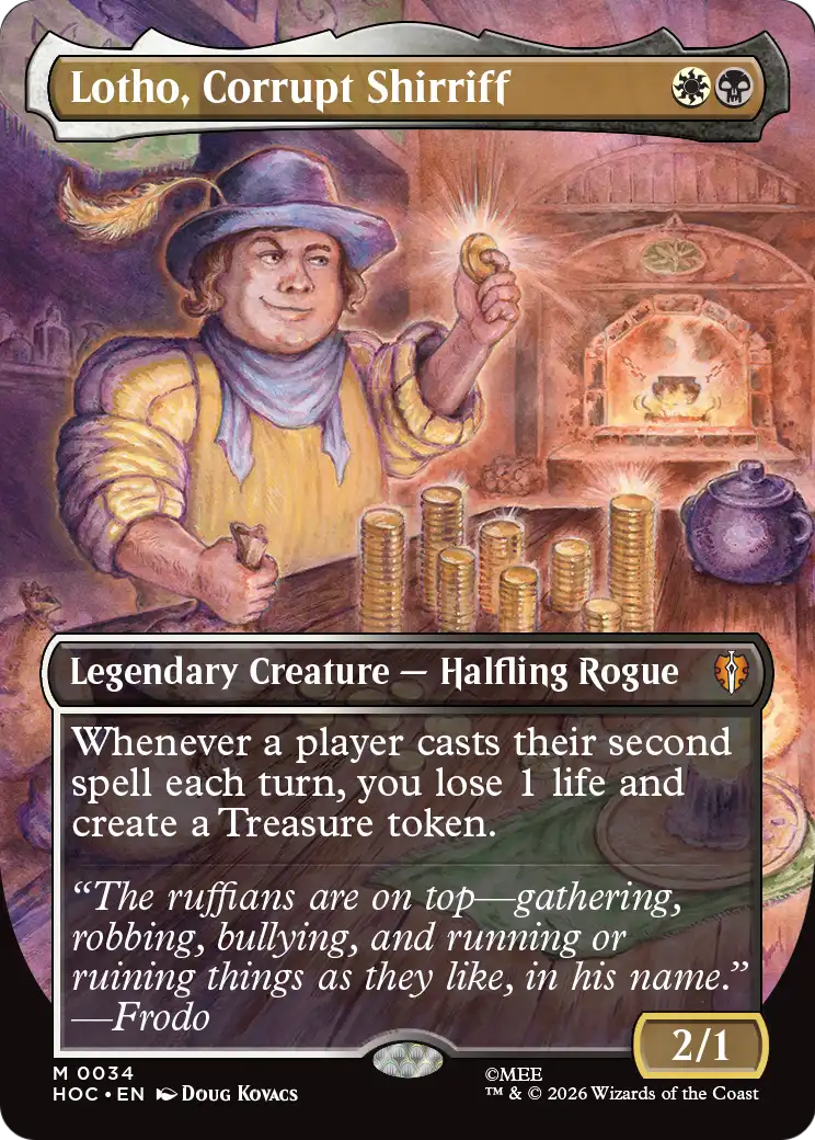 Lotho, Corrupt Shirriff (Borderless) [The Hobbit: Eternal-Legal] | Good Games Morley