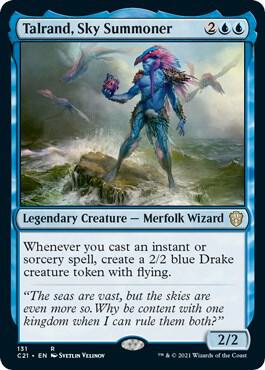 Talrand Sky Summoner 131 (Commander 2021)  | Good Games Morley