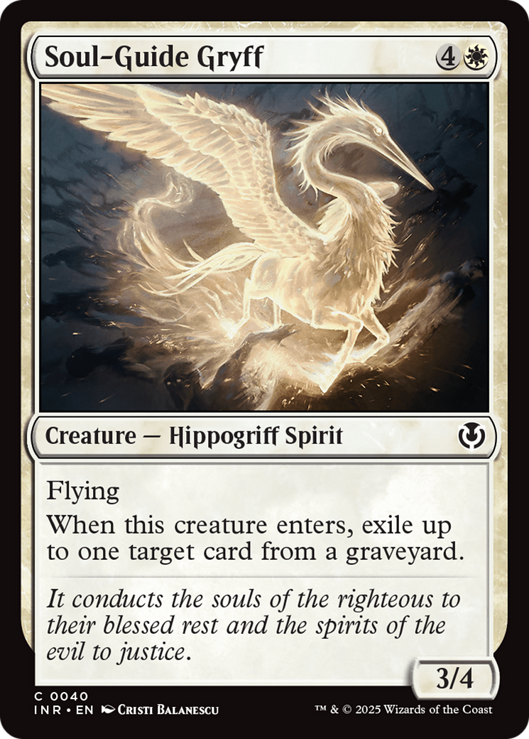 Soul-Guide Gryff [Innistrad Remastered] | Good Games Morley