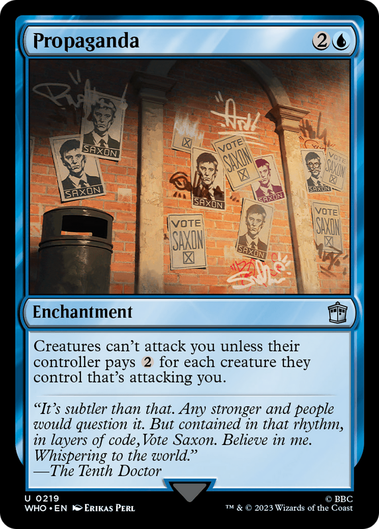 Propaganda [Doctor Who] | Good Games Morley