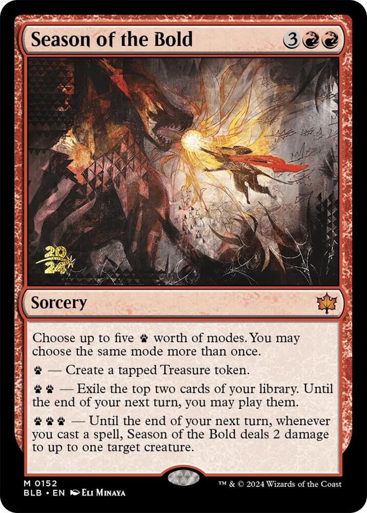Season of the Bold 152s/160 (Prerelease Cards)  - Foil | Good Games Morley