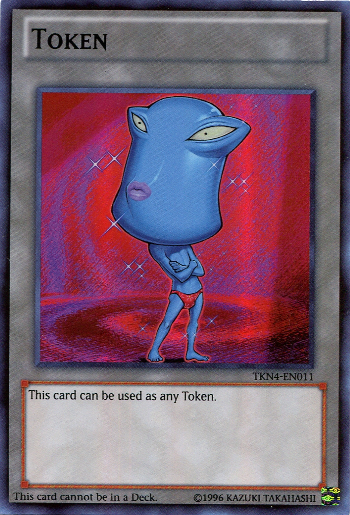 Ojama Token (Blue) [TKN4-EN011] Super Rare | Good Games Morley