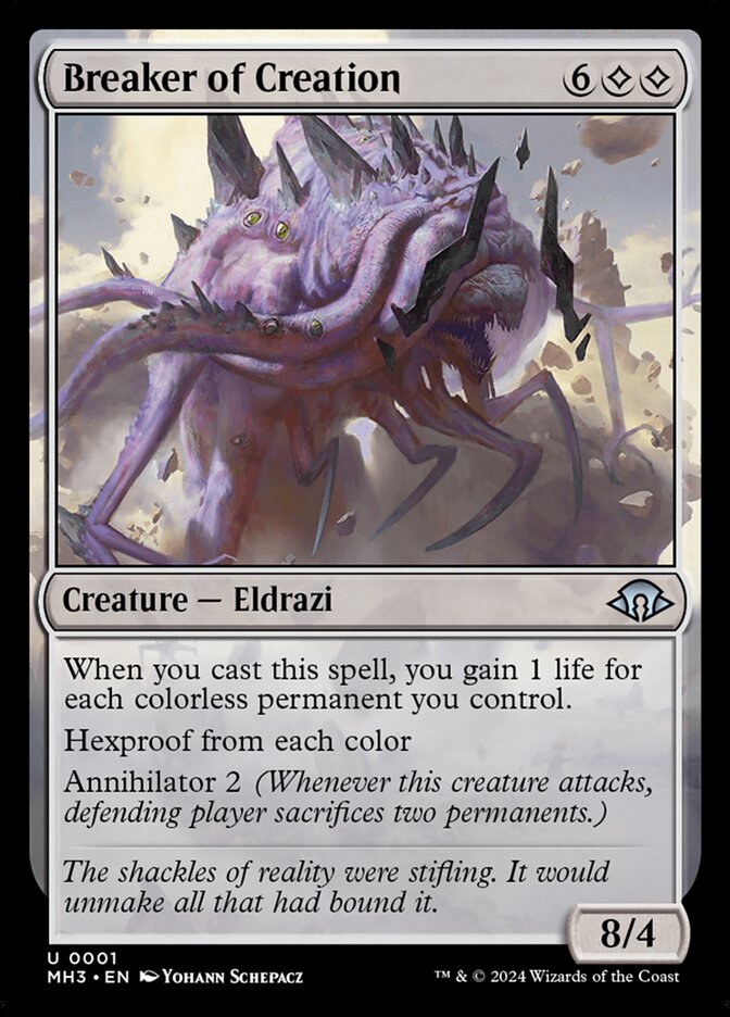 Breaker of Creation 1 (Modern Horizons 3)  - Foil | Good Games Morley