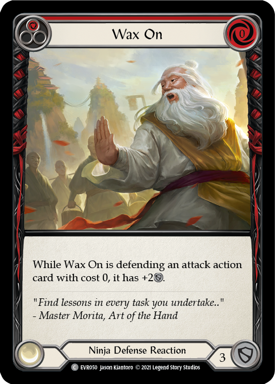 Wax On (Red) [EVR050] (Everfest)  1st Edition Normal | Good Games Morley