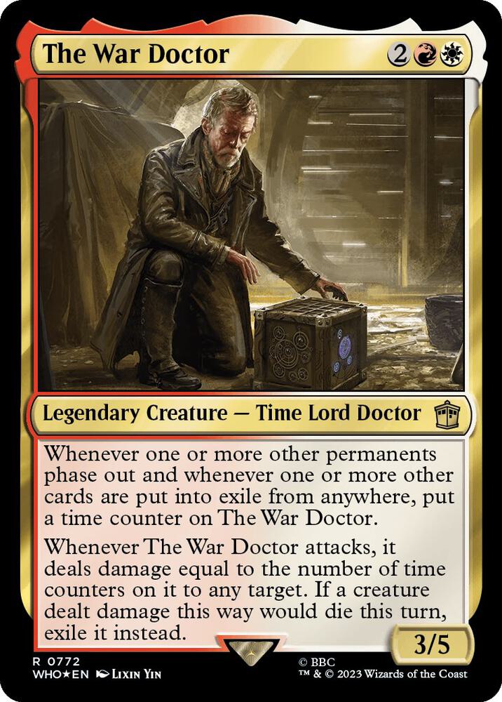 The War Doctor 772/331 (Universes Beyond: Doctor Who)  - Surge Foil | Good Games Morley