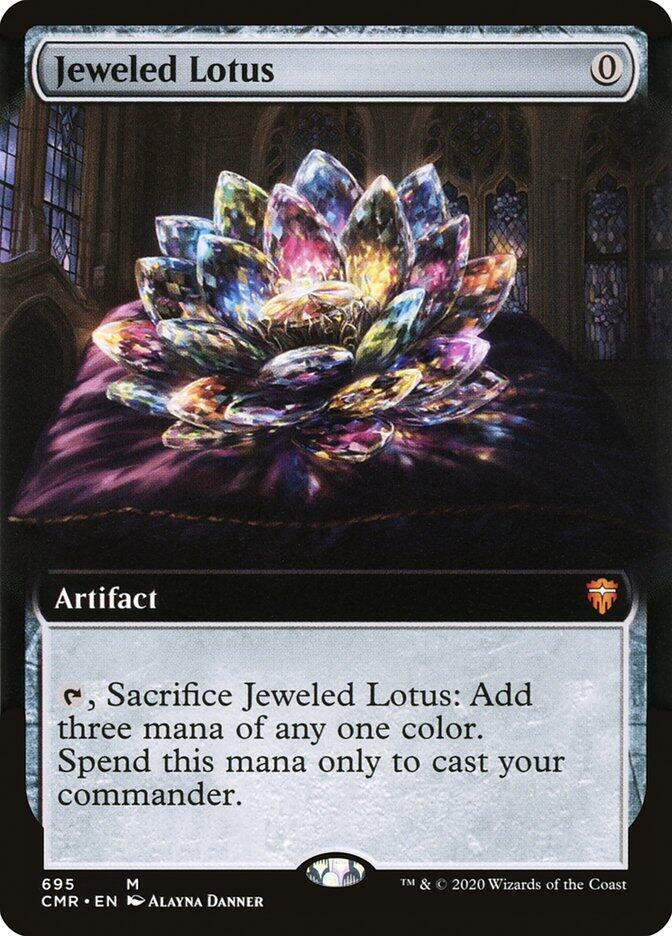 Jeweled Lotus 695 (Commander Legends)  - Extended Art | Good Games Morley