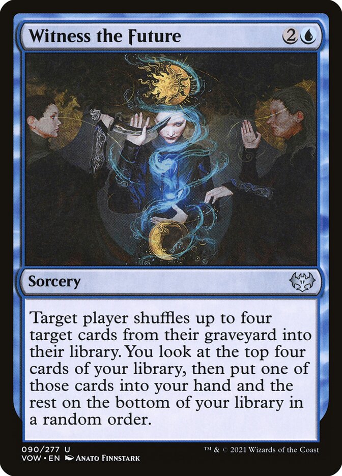 Witness the Future 90/277 (Innistrad: Crimson Vow)  | Good Games Morley