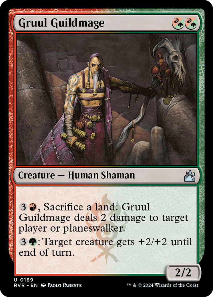 Gruul Guildmage [Ravnica Remastered] | Good Games Morley