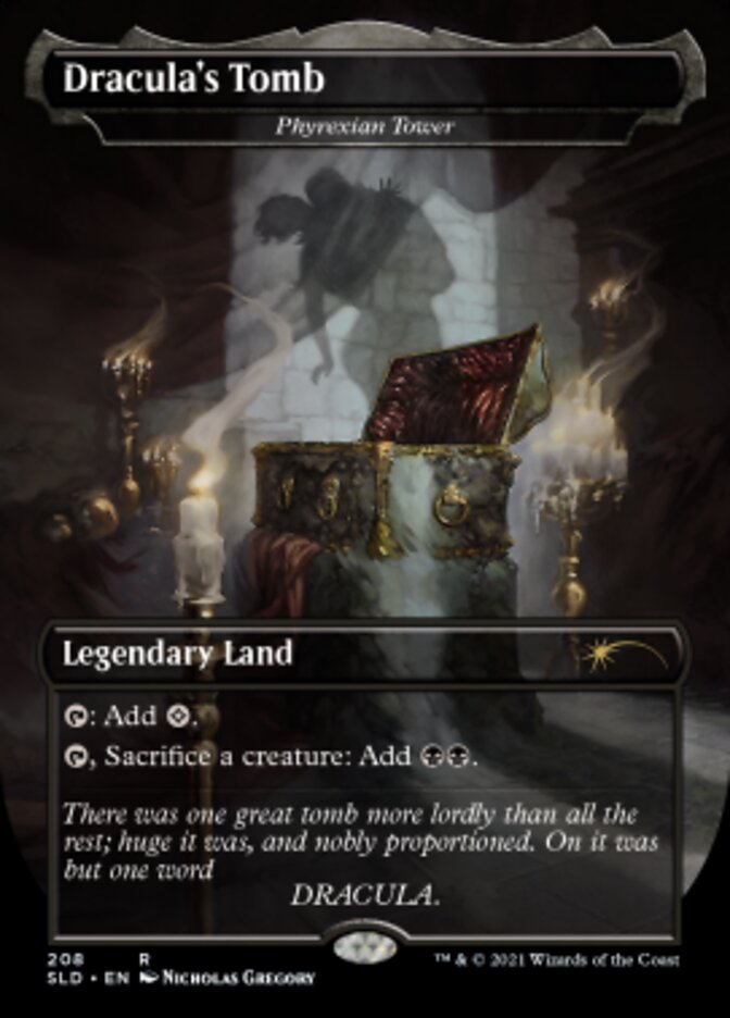 Phyrexian Tower - Dracula's Tomb [Secret Lair Drop Series] | Good Games Morley