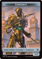 Construct // Golem (0013) Double-Sided Token [Aetherdrift Tokens] | Good Games Morley