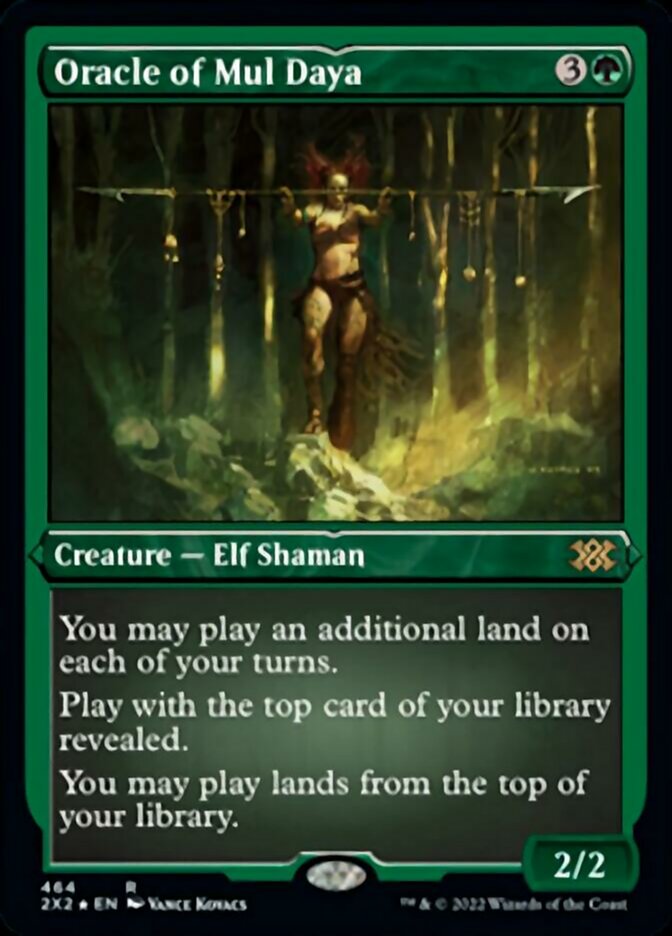Oracle of Mul Daya (Foil Etched) [Double Masters 2022] | Good Games Morley