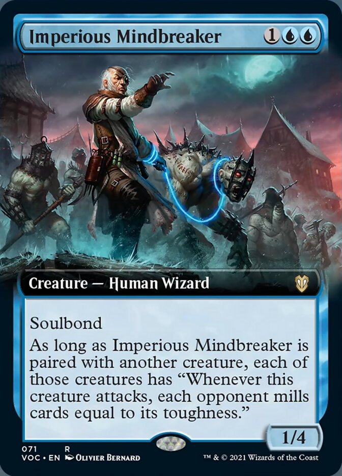 Imperious Mindbreaker (Extended Art) [Innistrad: Crimson Vow Commander] | Good Games Morley