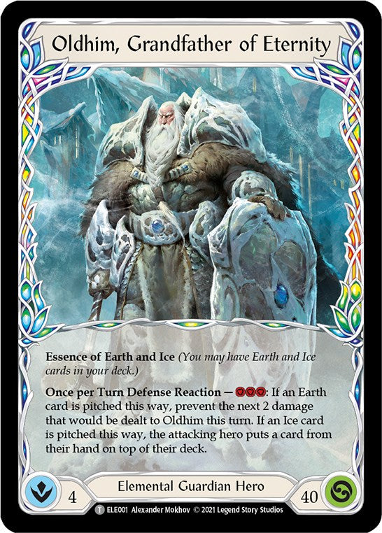 Oldhim, Grandfather of Eternity // Oldhim [ELE001 // ELE002] (Tales of Aria) | Good Games Morley