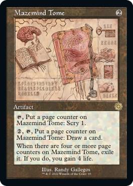 Mazemind Tome Schematic 93/63 (The Brothers' War: Retro Frame Artifacts)  | Good Games Morley