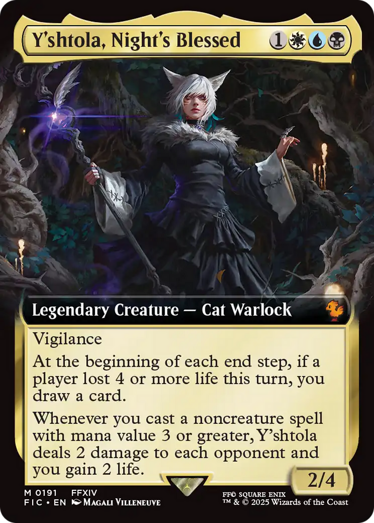 Y'shtola, Night's Blessed (Extended Art) [FINAL FANTASY Commander] | Good Games Morley