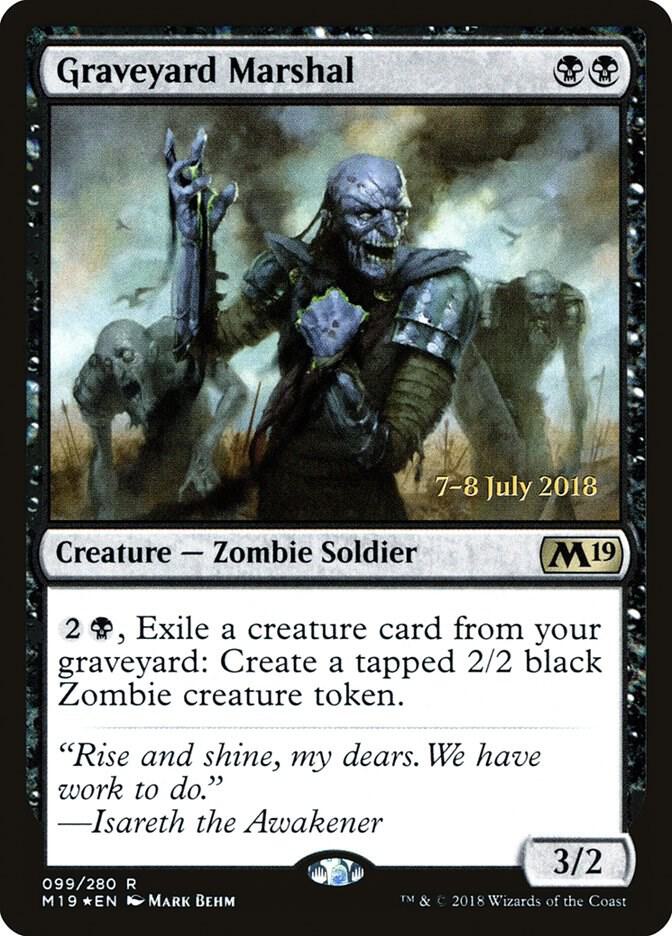 Graveyard Marshal 99 (Prerelease Cards)  - Foil | Good Games Morley
