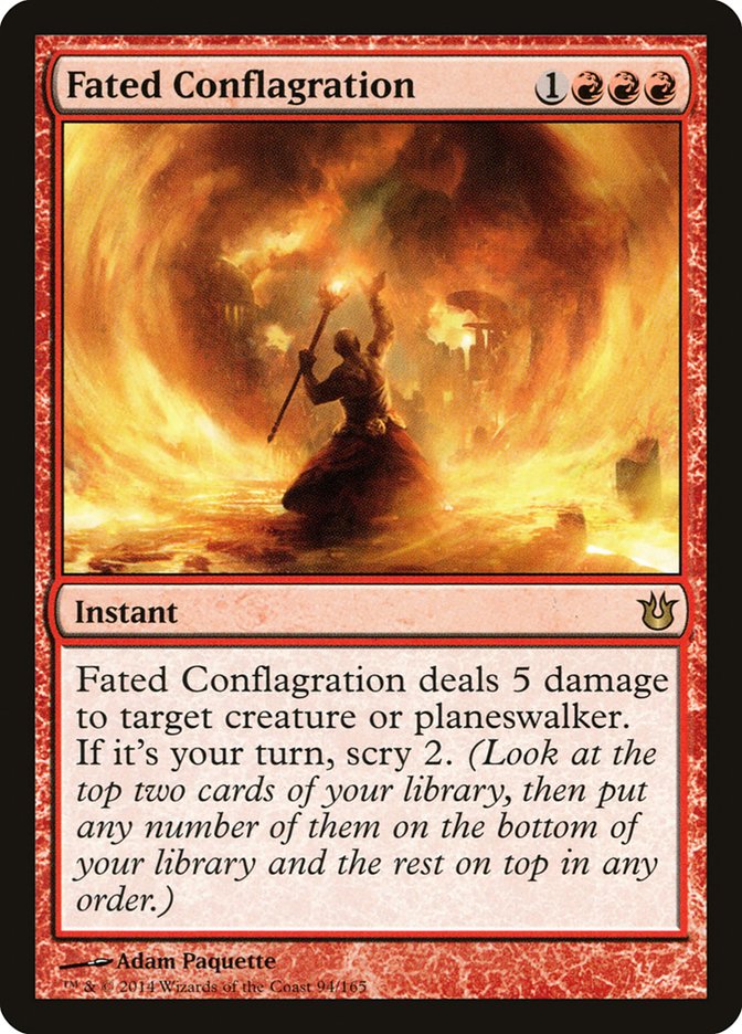 Fated Conflagration 94/165 (Born of the Gods)  | Good Games Morley