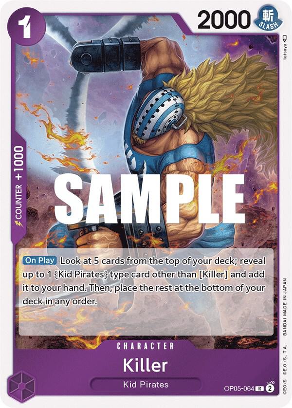 Killer OP05-064 (Awakening of the New Era)  - Foil | Good Games Morley