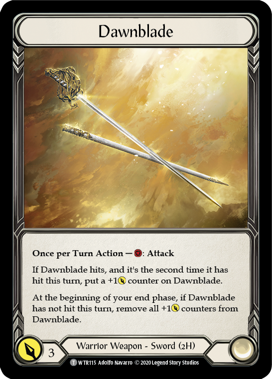 Dawnblade // Quicken [U-WTR115 // U-WTR225] (Welcome to Rathe Unlimited)  Unlimited Normal | Good Games Morley