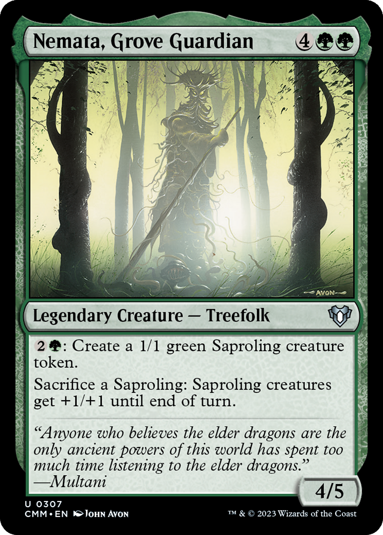 Nemata, Grove Guardian [Commander Masters] | Good Games Morley