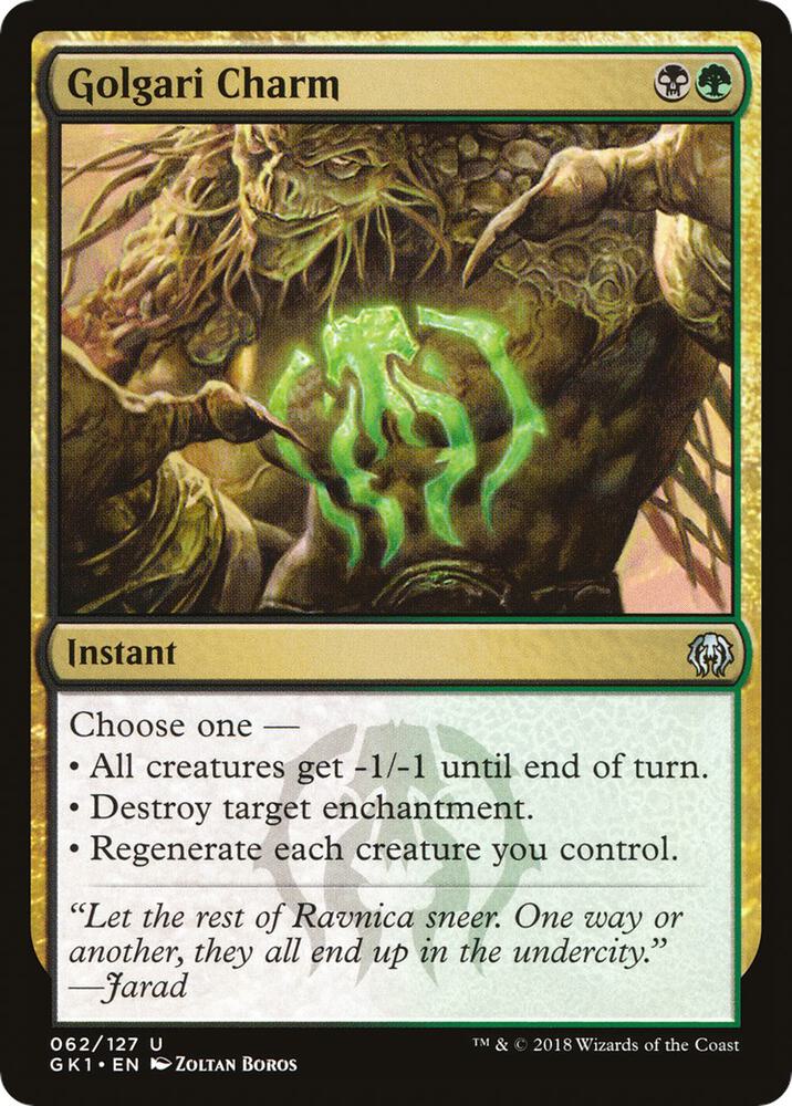 Golgari Charm 62/127 (Guilds of Ravnica: Guild Kits)  | Good Games Morley