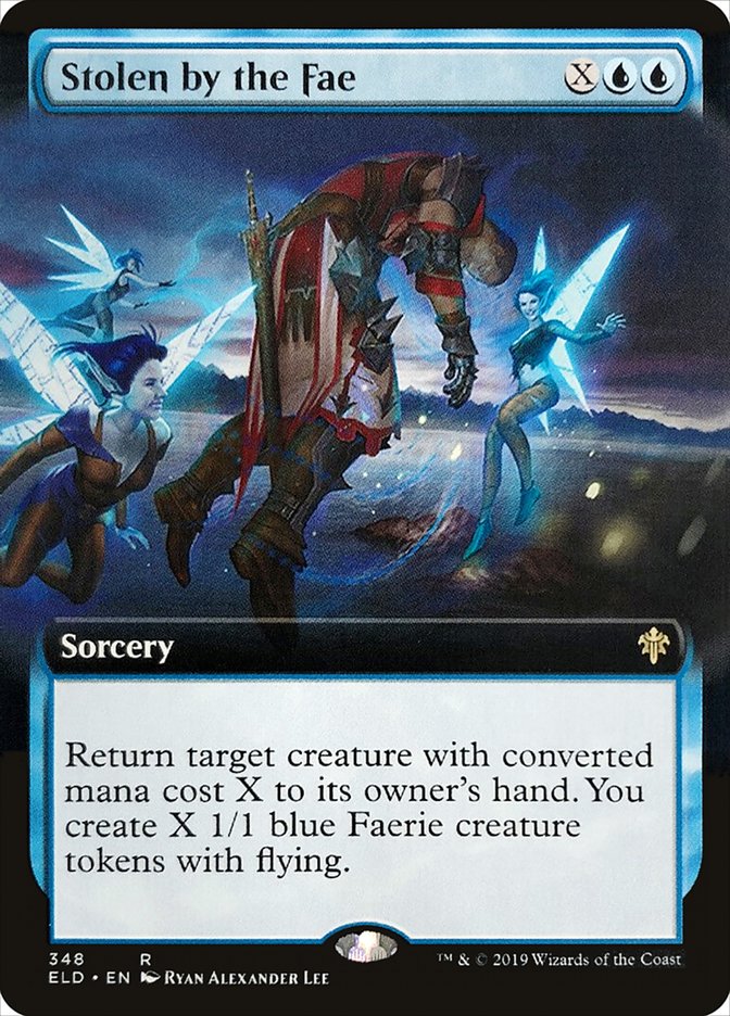 Stolen by the Fae (Extended Art) [Throne of Eldraine] | Good Games Morley