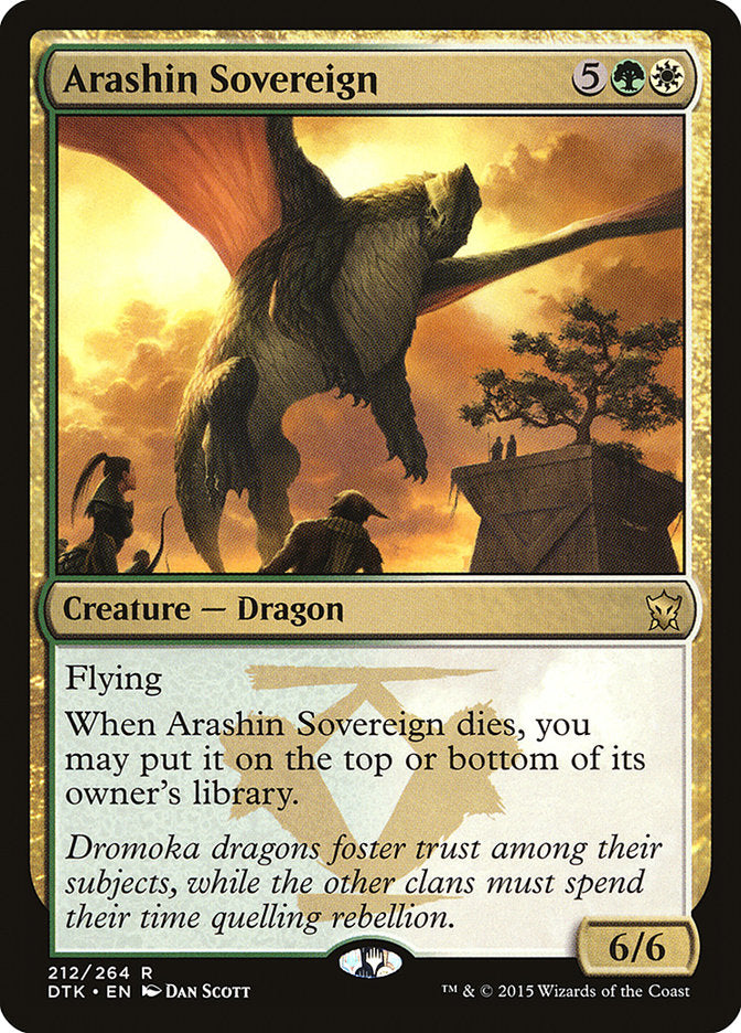 Arashin Sovereign 212/264 (Dragons of Tarkir)  | Good Games Morley