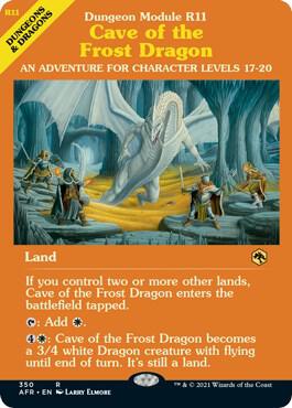 Cave of the Frost Dragon Dungeon Module 350 (Adventures in the Forgotten Realms)  | Good Games Morley