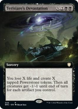 Terisiares Devastation Extended Art 56/40 (Commander: The Brothers' War)  | Good Games Morley